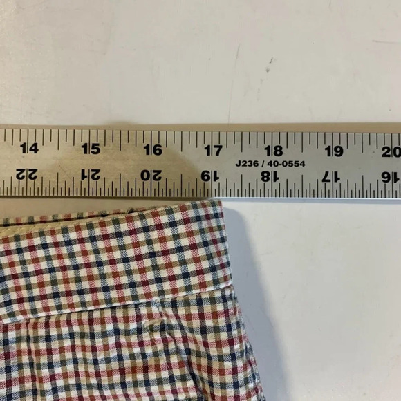 J. Crew Men's Searsucker 100% Cotton Flat Front Slash Pocket Pants Size‎ 34x30 - Picture 10 of 12